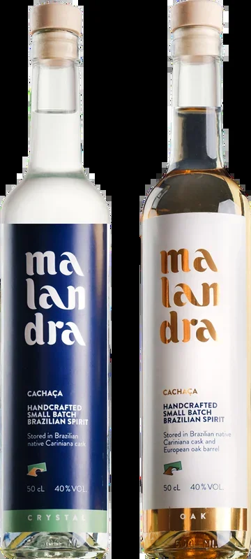 Malandra Set (Cachaça Crystal + Cachaça Oak)