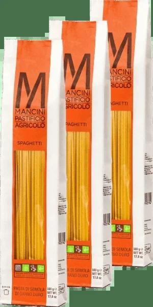 Mancini Spaghetti Pasta 3x500g