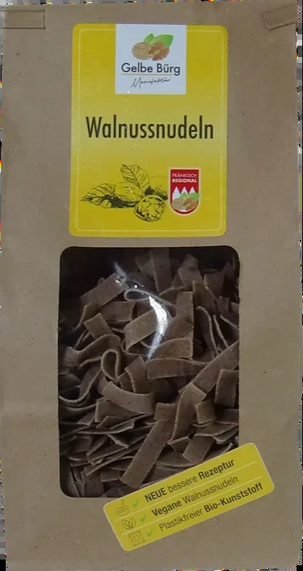 Manufaktur Gelbe Bürg Walnuss-Bandnudeln
