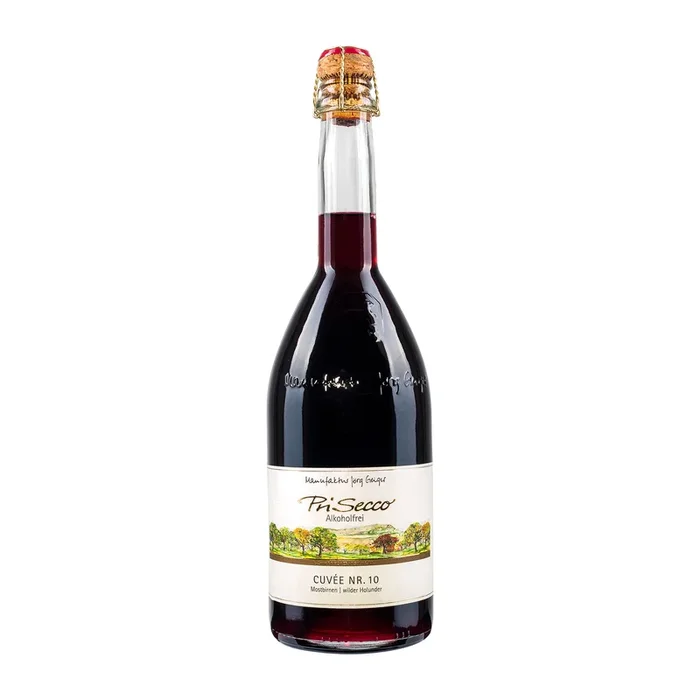 Manufaktur Jörg Geiger | Prisecco Cuvée Nr. 10 | Mostbirne wilder Holunder | alkoholfrei