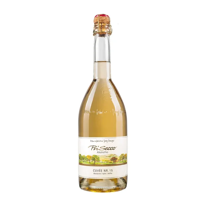 Manufaktur Jörg Geiger | Prisecco Cuvée Nr. 15 | Mostbirne Apfel Kaffee | alkoholfrei