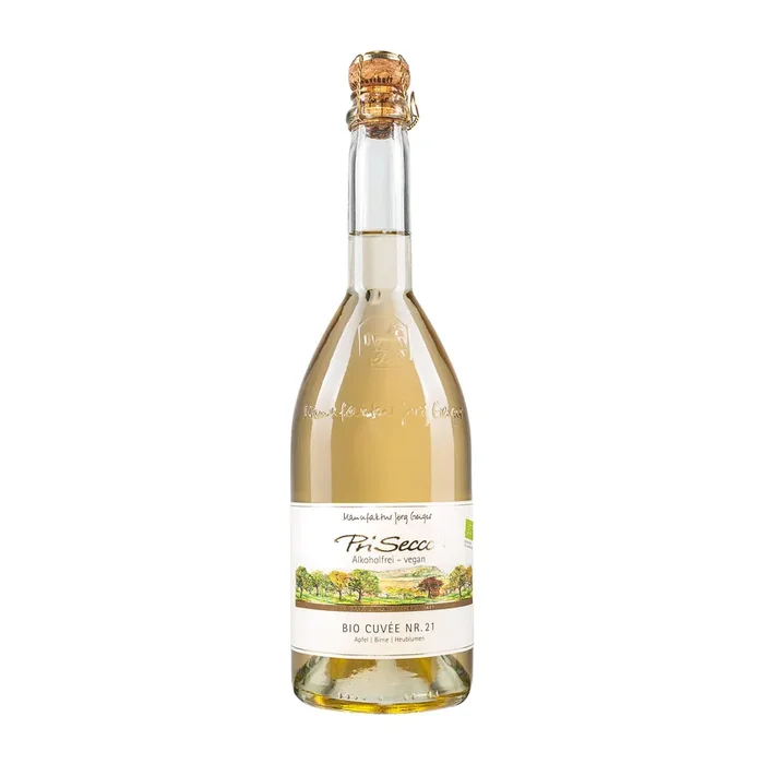 Manufaktur Jörg Geiger | Prisecco Cuvée Nr. 21 | Apfel Birne Heublumen | alkoholfrei [BIO]
