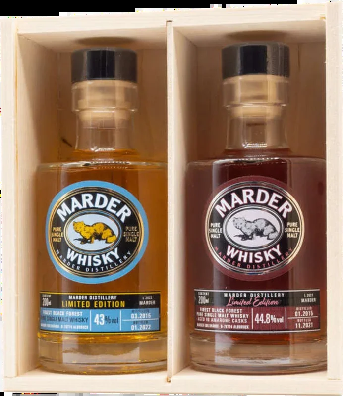 Marder Whisky Probierset (1x Whisky Classic + Whisky Amarone)