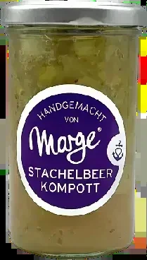 Marge’s gooseberry compote