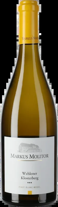 Markus Molitor: Pinot Blanc Wehlener Klosterberg *** Selektion Schalenkontakt 2020