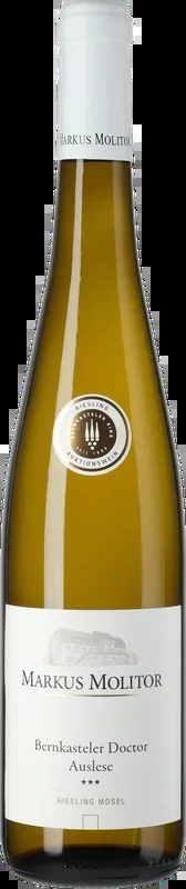 Markus Molitor: Riesling Bernkasteler Doctor Auslese *** Weiße Kapsel (Versteigerungswein) 2016