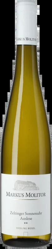Markus Molitor Riesling Zeltinger Sonnenuhr Auslese ** Weiße Kapsel 2011