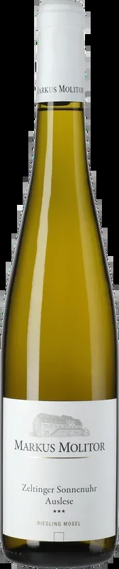 Markus Molitor: Riesling Zeltinger Sonnenuhr Auslese *** Weiße Kapsel 2020