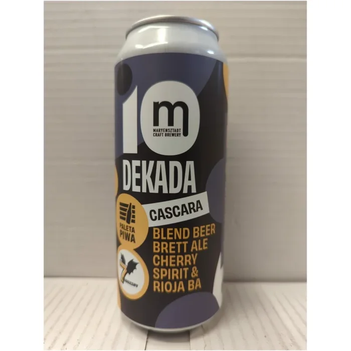 MARYENSZTADT DECADE BLEND BEER BRETT ALE CHERRY SPIRIT und RIOJA BA CASCARA