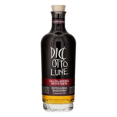 Marzadro Grappa Le 18 Lune Riserva Botte Porto 70cl