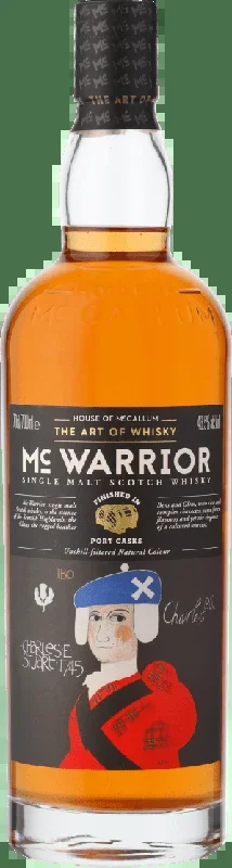 McWarrior Port Cask Finish Single Malt Scotch Whisky
