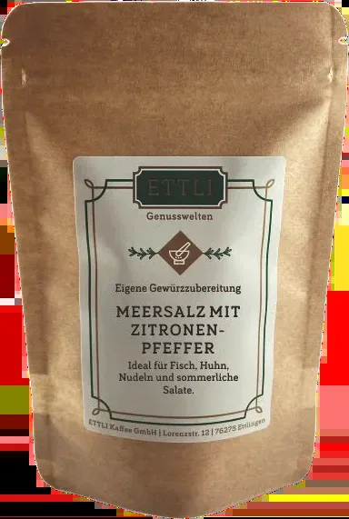 Meersalz mit Zitronenpfeffer