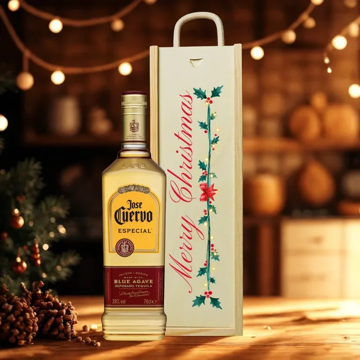 Merry Christmas Jose Cuervo Tequila Gift Set – 38% ABV