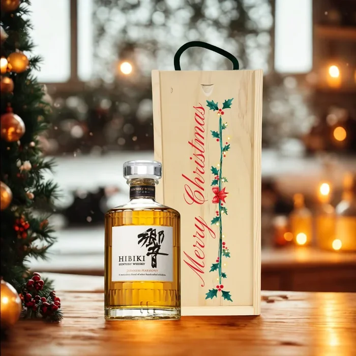 Merry Christmas Suntory Hibiki Japanese Harmony Whisky Gift Set – 43% ABV