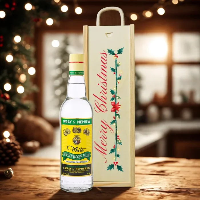 Merry Christmas Wray & Nephew Rum Gift Set – 63% ABV