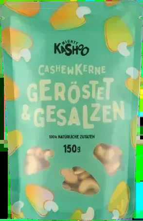 Mighty Kashoo cashews roasted & salted