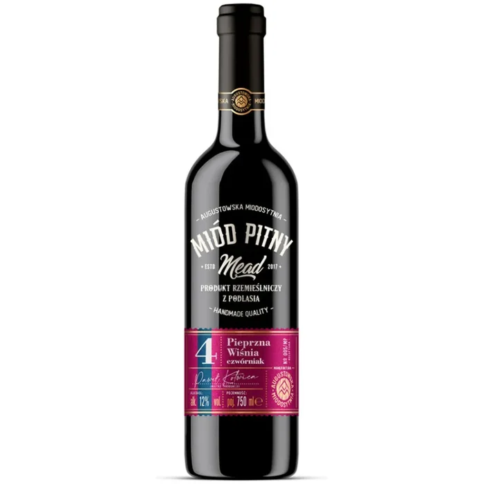 Miodosytnia Augustowska Pieprzna Wiśnia na Miodzie 12% 0.75L
