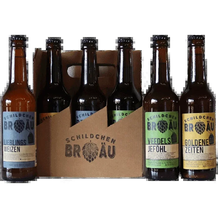 Mixed pack – 2x Veedesjeföhl + 2x Goldene Zeiten + 2x Lieblingsweizen