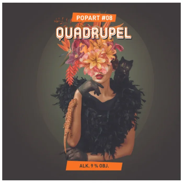 Moczybroda Popart #08 Quadrupel 9% 0,5L