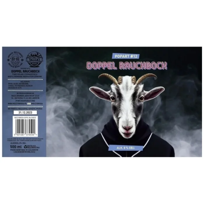 MOCZYBRODA POPART #12 DOPPEL RAUCHBOCK Smoked Beer