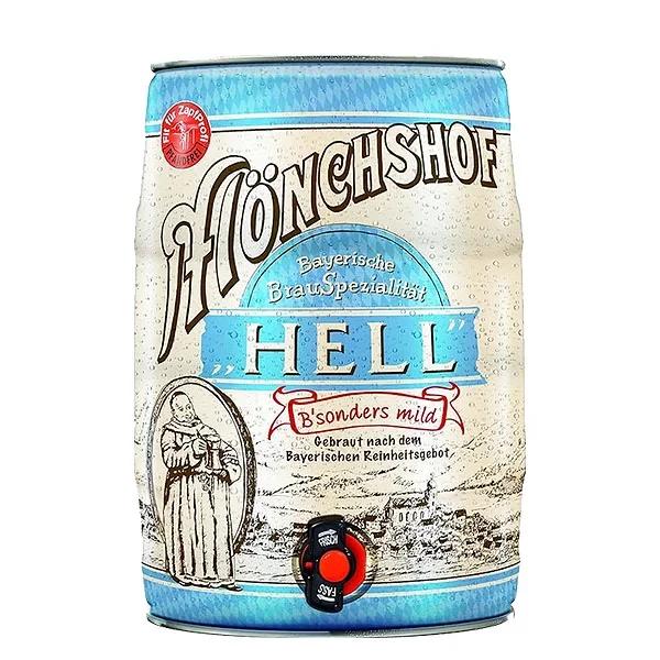Mönchshof Hell Party-Fass 5,0L