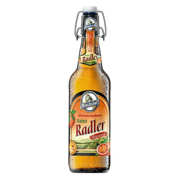 Mönchshof Natur Radler Blutorange Bügelverschluss 20×0,50L