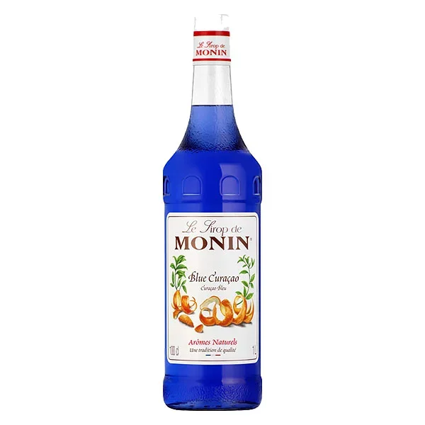 Monin Blue Curacao Sirup Alkoholfrei 1,0L