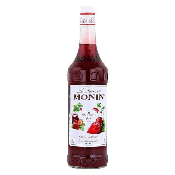 Monin Erdbeere Sirup Alkoholfrei 1,0L