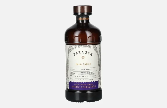 Monin Paragon PALO SANTO Single Botanic Cordial Mystic Collection 0,485l MHD 30/09/2025
