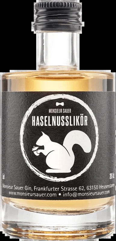 Monsieur Sauer – Hazelnut liqueur