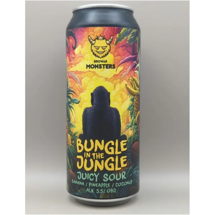 MONSTERS BUNGLE IN THE JUNGLE – Juicy Sour – Banana Pineapple Coconut