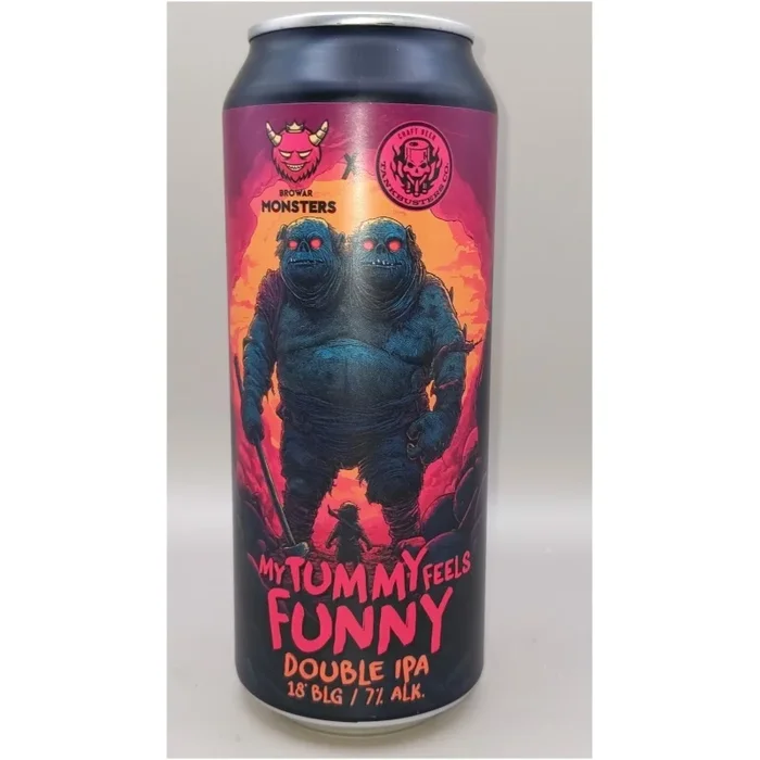 MONSTERS MY TUMMY FEELS FUNNY – Double IPA