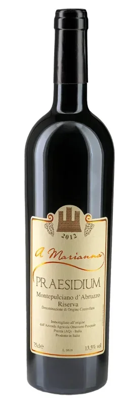Montepulciano d’Abruzzo Riserva A Marianna2012