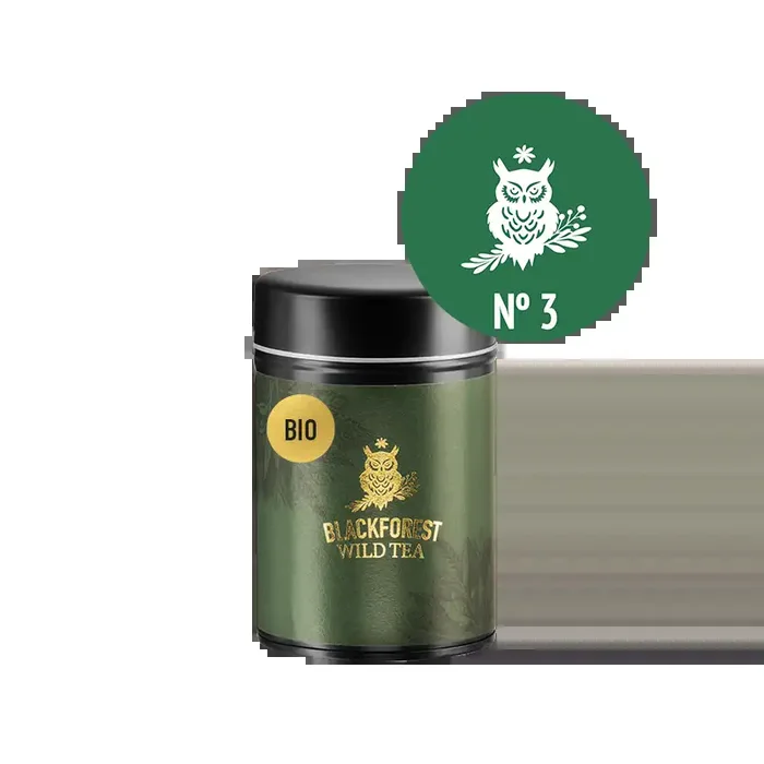 Moospfaff – Bio Kräutertee mit Rosmarin, Ingwer, Salbei & Thymian 120g Dose