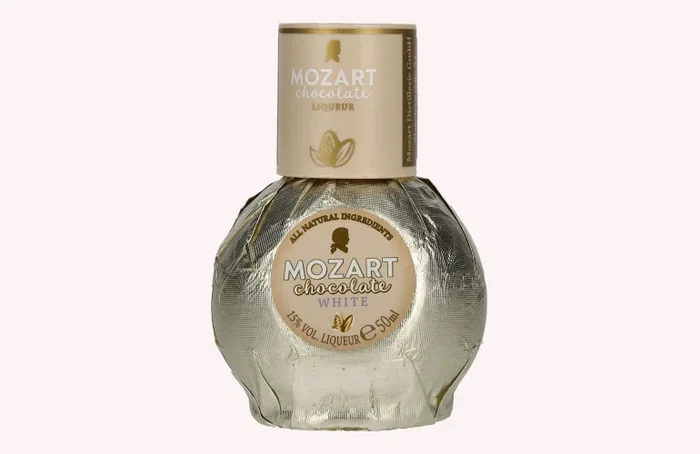 Mozart Chocolate White Sahnelikör 15% Vol. 0,05l