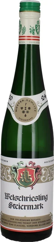 Muster.Gamlitz Welschriesling Retro 2024, 0,75 l