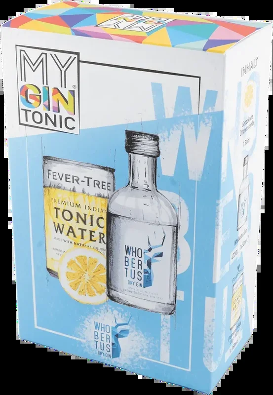 MyGinTonic Box Whobertus (1x Whobertus Gin + 1x Fever Tree Indian Tonic Water)