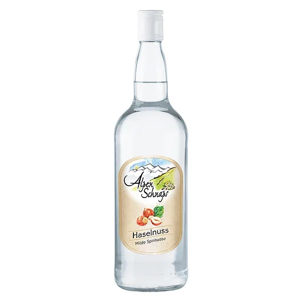 Nannerl Alpenschnaps Haselnuss 1,0L 33% vol