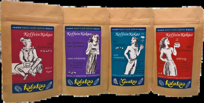 natur-reich-inform Kennenlernpaket Bio KoffeinKakao (4x koffein- und kakaohaltiges Getränkepulver)