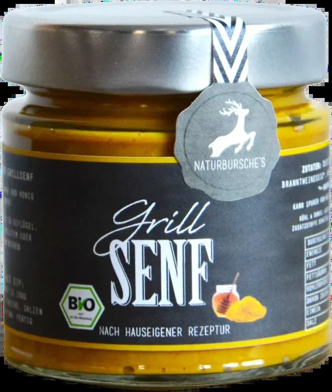 Naturbursche barbecue mustard organic