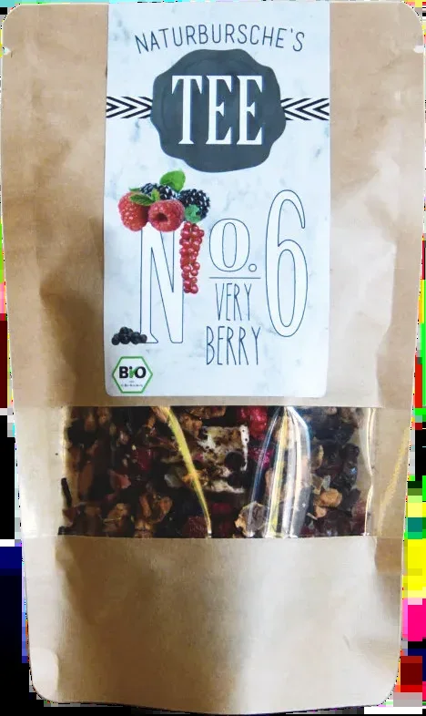 Naturbursche Bio Tee Very Berry