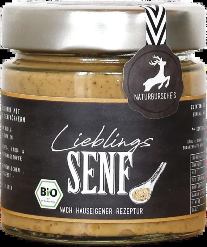 Naturbursche favorite mustard organic