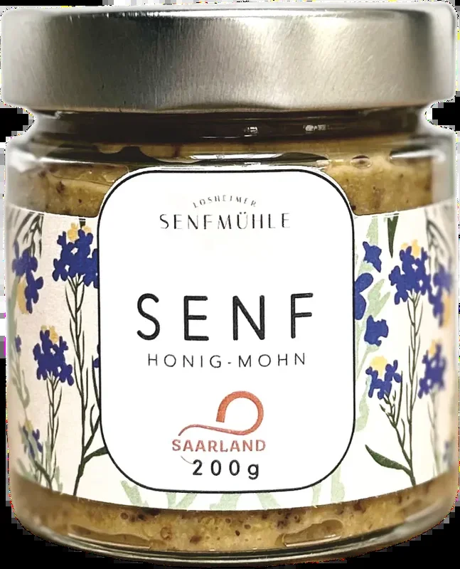 Naturbursche honey-poppy seed organic mustard