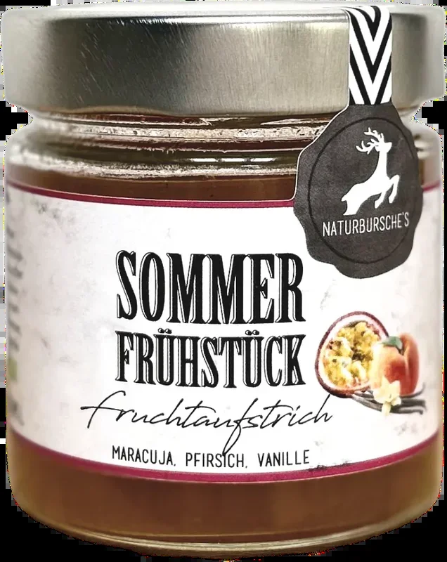 Naturbursche Sommerfrühstück Fruchtaufstrich