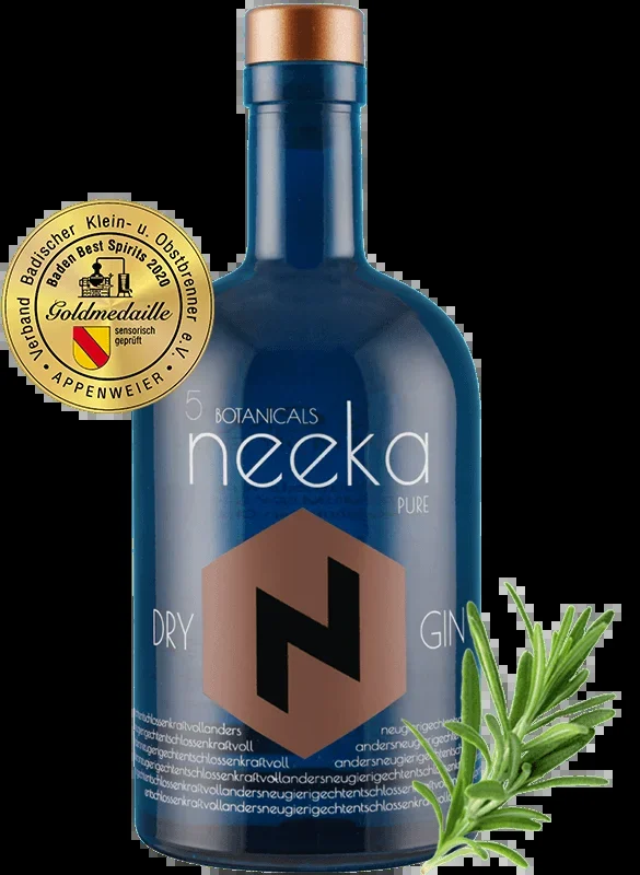 neeka PURE – Rosemary Premium Dry Gin