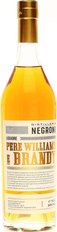 Negroni Liquore Pere Williams e Brandy 0,7 Liter 30 % Vol.