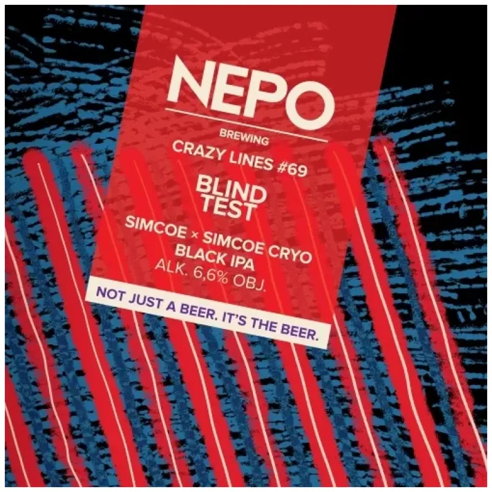 NEPO CRAZY LINES #69 BLINDTEST Schwarz Ipa