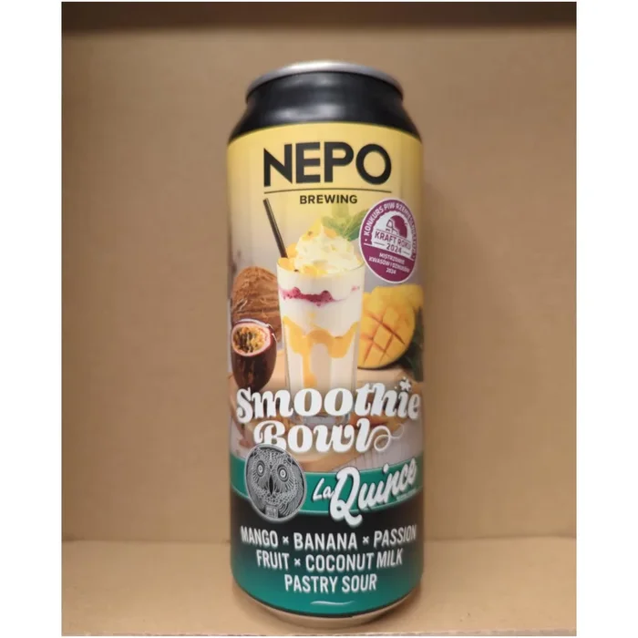 NEPO SMOOTHIE BOWL – LA QUITTE – Gebäck Sauer Mango, Banane, Passionsfrucht, Kokosnuss