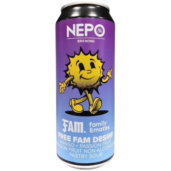 NEPOMUCEN FREE FAM DESIRE Mango Maracuja Drachenfrucht Gebäck Sauer