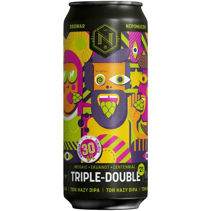 Nepomucen Triple Double IPA vol. 1 Mosaic Ekuanot Centennial